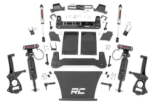 Rough Country - Rough Country 6in Suspension Lift Kit, Vertex and V2 (19-20 GMC 1500 PU 4WD/2WD) 22957