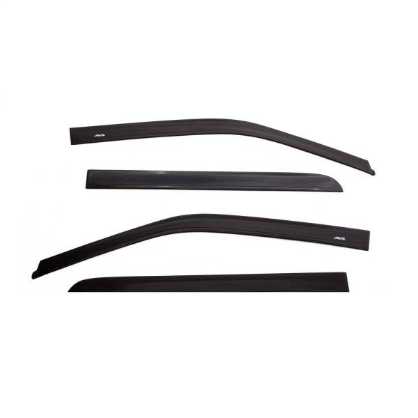 Auto Ventshade (AVS) - Auto Ventshade (AVS) Ventvisor Deflector; Matte Black; Low Profile; Outside Mount 4 pc. 774088