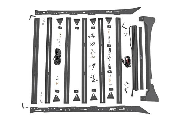 Rough Country - Rough Country Ford Roof Rack System w/Front Facing LED (19-20 F-150) 51024