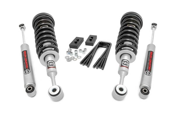 Rough Country - Rough Country 2IN FORD STRUT LEVELING KIT (04-08 F-150 2WD) 57032