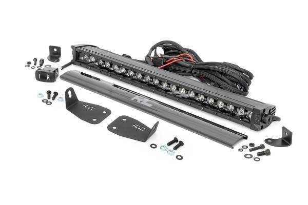 Rough Country - Rough Country Ford 20in LED Bumper Kit w/ Black Series DRL LED (2021 Bronco Sport) 71037