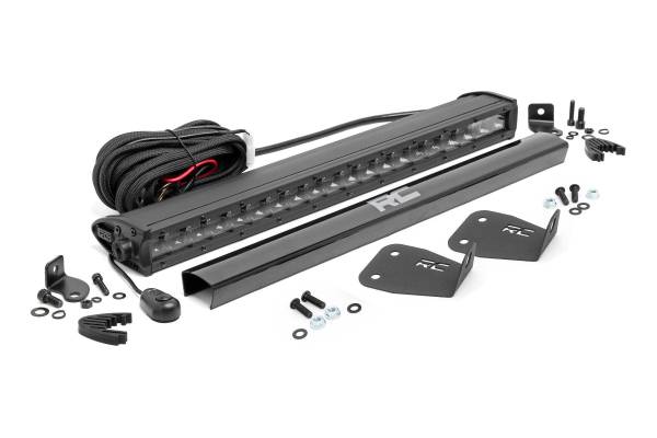 Rough Country - Rough Country Ford 20in LED Bumper Kit w/ Black Series LED (2021 Bronco Sport) 71036