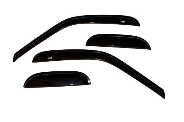 Auto Ventshade (AVS) - Auto Ventshade (AVS) Ventvisor Deflector; Smoke; Outside Mount; 4 pc. 94808