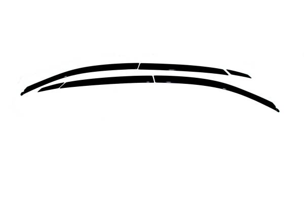 Auto Ventshade (AVS) - Auto Ventshade (AVS) Ventvisor Deflector; Smoke; Low Profile; Outside Mount; 4 pc. 896001