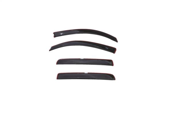 Auto Ventshade (AVS) - Auto Ventshade (AVS) Ventvisor Deflector; Color-Match; Low Profile; Black 994036-202
