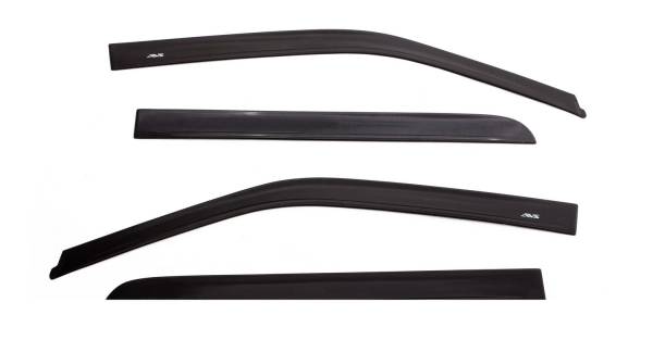 Auto Ventshade (AVS) - Auto Ventshade (AVS) Ventvisor Deflector; Matte Black; Low Profile; Outside Mount 4 pc. 774037