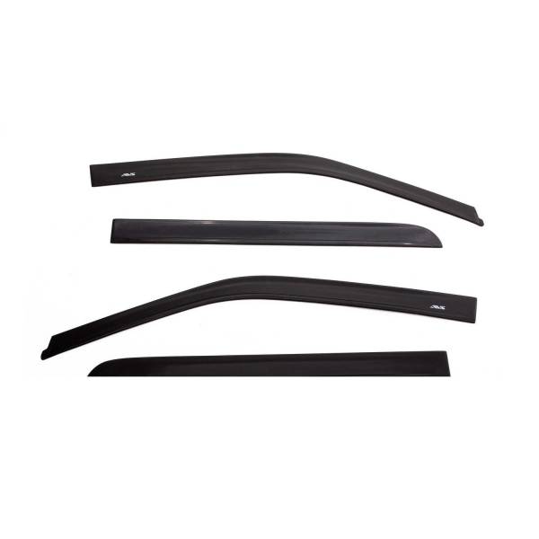 Auto Ventshade (AVS) - Auto Ventshade (AVS) Ventvisor Deflector; Matte Black; Low Profile; Outside Mount 4 pc. 774080