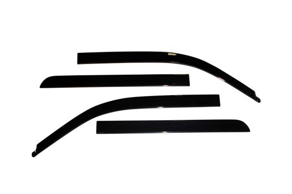 Auto Ventshade (AVS) - Auto Ventshade (AVS) Ventvisor Deflector; Smoke; Low Profile; Outside Mount; 4 pc. 894006