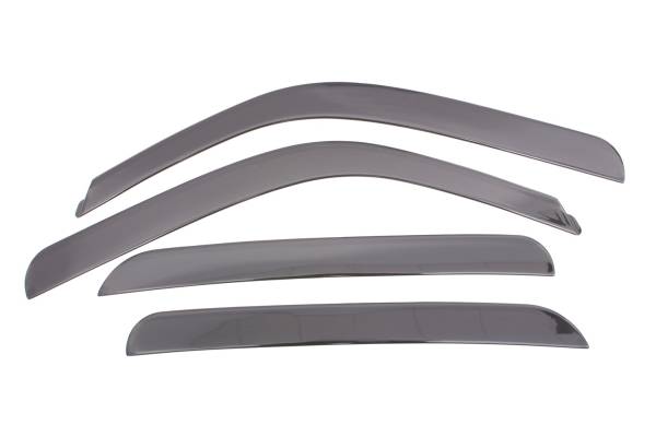Auto Ventshade (AVS) - Auto Ventshade (AVS) Ventvisor Deflector; Smoke; Low Profile; Outside Mount; 4 pc. 894014