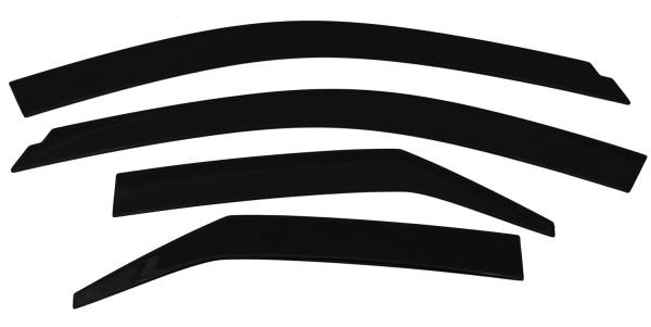 Auto Ventshade (AVS) - Auto Ventshade (AVS) Ventvisor Deflector; Smoke; Low Profile; Outside Mount; 4 pc. 894025