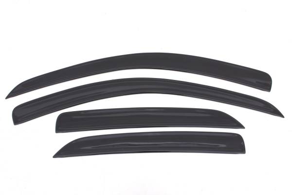 Auto Ventshade (AVS) - Auto Ventshade (AVS) Ventvisor Deflector; Smoke; Low Profile; Outside Mount; 4 pc. 894030
