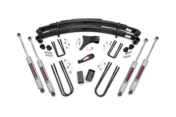 Rough Country - Rough Country 4in Ford Suspension Lift Kit 4918230