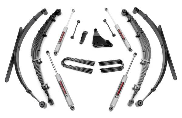 Rough Country - Rough Country 6in Ford Suspension Lift System 49730