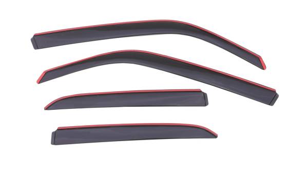 Auto Ventshade (AVS) - Auto Ventshade (AVS) Ventvisor Deflector; Smoke; Low Profile; In-Channel Mount; 4 pc. 994002