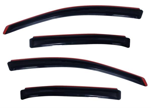 Auto Ventshade (AVS) - Auto Ventshade (AVS) Ventvisor Deflector; Smoke; In-Channel; 4 pc. 194194