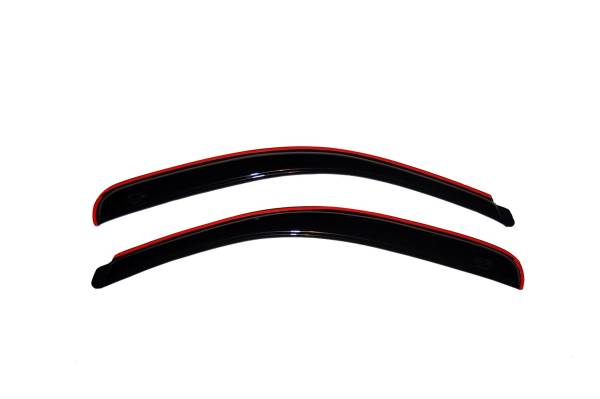 Auto Ventshade (AVS) - Auto Ventshade (AVS) Ventvisor Deflector; Smoke; In-Channel; 2 pc. 192457