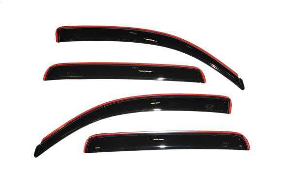 Auto Ventshade (AVS) - Auto Ventshade (AVS) Ventvisor Deflector; Smoke; In-Channel; 4 pc. 194056