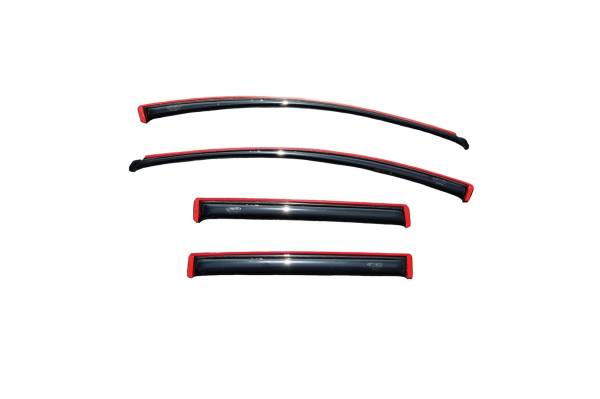 Auto Ventshade (AVS) - Auto Ventshade (AVS) Ventvisor Deflector; Smoke; In-Channel; 4 pc. 194141