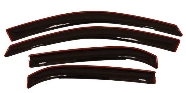 Auto Ventshade (AVS) - Auto Ventshade (AVS) Ventvisor Deflector; Smoke; In-Channel; 4 pc. 194166