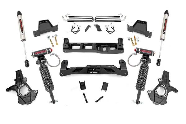 Rough Country - Rough Country 7.5in GM Suspension Lift Kit w/Vertex and V2 Shocks (07-13 1500 PU) 26357