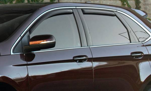 Auto Ventshade (AVS) - Auto Ventshade (AVS) Ventvisor Deflector; Smoke; In-Channel; 4 pc. 194376
