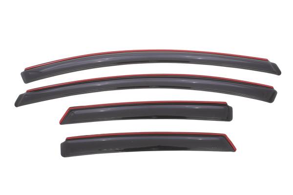 Auto Ventshade (AVS) - Auto Ventshade (AVS) Ventvisor Deflector; Smoke; In-Channel; 4 pc. 194373