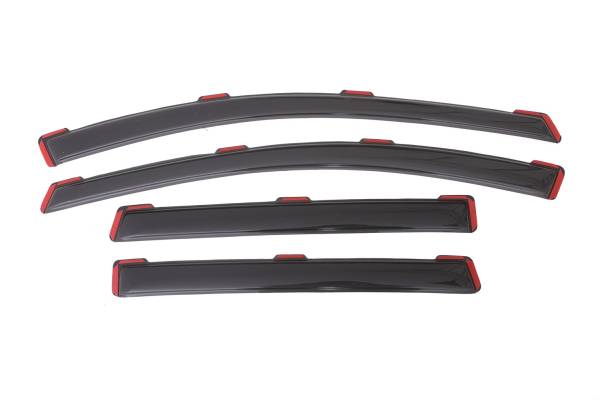 Auto Ventshade (AVS) - Auto Ventshade (AVS) Ventvisor Deflector; Smoke; In-Channel; 4 pc. 194383