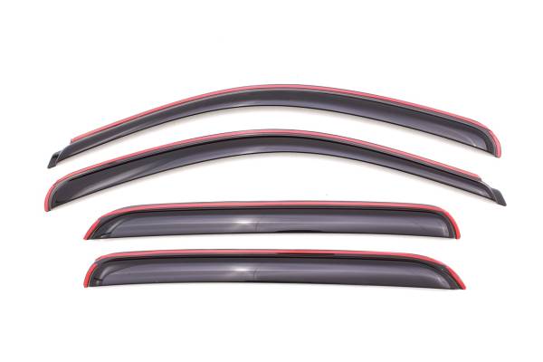 Auto Ventshade (AVS) - Auto Ventshade (AVS) Ventvisor Deflector; Smoke; In-Channel; 4 pc. 194515