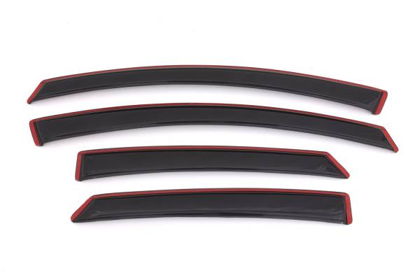 Auto Ventshade (AVS) - Auto Ventshade (AVS) Ventvisor Deflector; Smoke; In-Channel; 4 pc. 194714