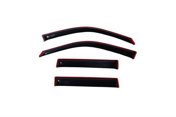 Auto Ventshade (AVS) - Auto Ventshade (AVS) Ventvisor Deflector; Smoke; In-Channel; 4 pc. 194813