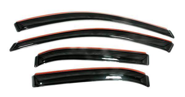 Auto Ventshade (AVS) - Auto Ventshade (AVS) Ventvisor Deflector; Smoke; In-Channel; 4 pc. 194981