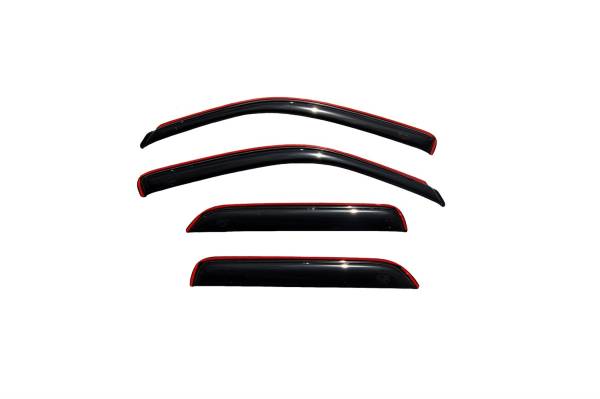 Auto Ventshade (AVS) - Auto Ventshade (AVS) Ventvisor Deflector; Smoke; In-Channel; 4 pc. 194059