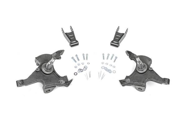 Rough Country - Rough Country 2in / 2in Lowering Kit (88-98 GM 1500 PU) 726