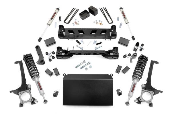 Rough Country - Rough Country 4in Toyota Suspension Lift Kit w/ N3 Struts and V2 Shocks (16-20 Tundra 4WD) 75171