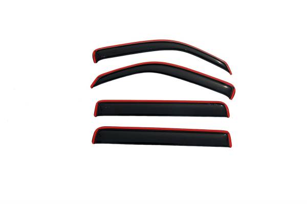 Auto Ventshade (AVS) - Auto Ventshade (AVS) Ventvisor Deflector; Smoke; In-Channel; 4 pc. 194307