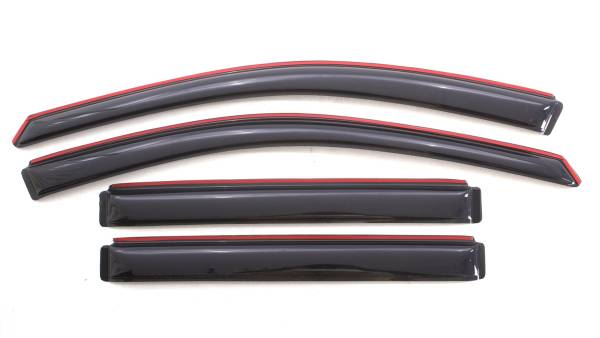 Auto Ventshade (AVS) - Auto Ventshade (AVS) Ventvisor Deflector; Smoke; In-Channel; 4 pc. 194657