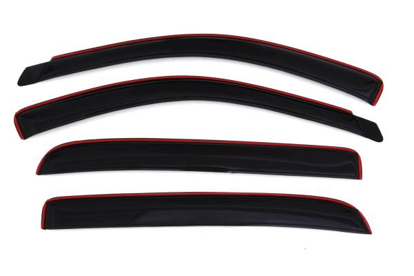 Auto Ventshade (AVS) - Auto Ventshade (AVS) Ventvisor Deflector; Smoke; In-Channel; 4 pc. 194845