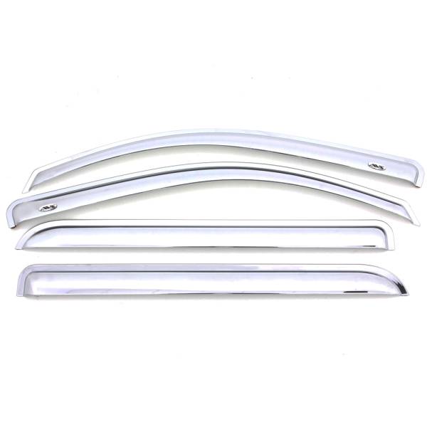 Auto Ventshade (AVS) - Auto Ventshade (AVS) Ventvisor Deflector; Chrome; Outside Mount; 4 pc. 684242