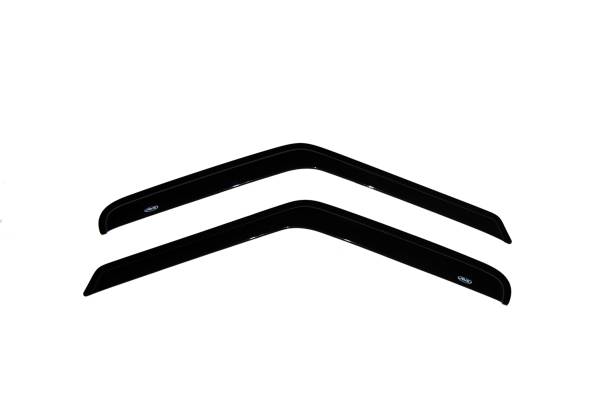 Auto Ventshade (AVS) - Auto Ventshade (AVS) Ventvisor Deflector; Smoke; Outside Mount; 2 pc. 92127