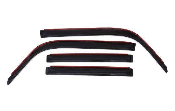 Auto Ventshade (AVS) - Auto Ventshade (AVS) Ventvisor Deflector; Smoke; In-Channel; 4 pc. 194527