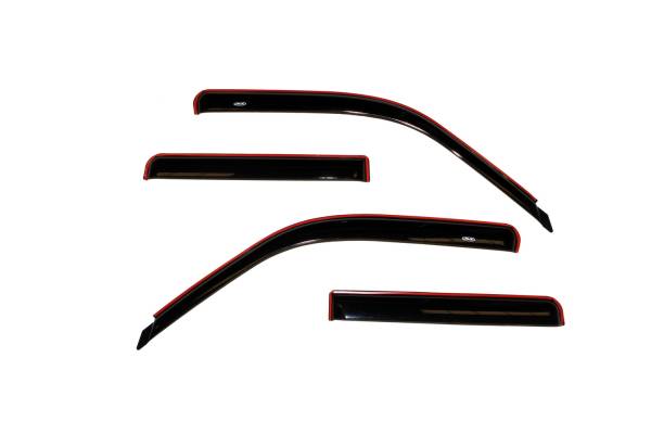 Auto Ventshade (AVS) - Auto Ventshade (AVS) Ventvisor Deflector; Smoke; In-Channel; 4 pc. 94074