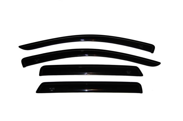 Auto Ventshade (AVS) - Auto Ventshade (AVS) Ventvisor Deflector; Smoke; Outside Mount; 4 pc. 94072
