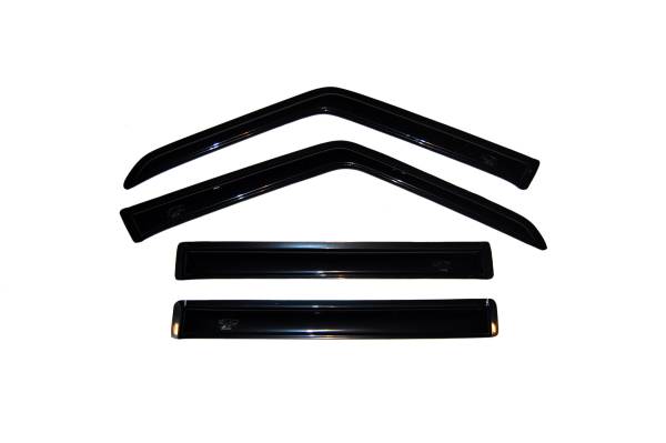 Auto Ventshade (AVS) - Auto Ventshade (AVS) Ventvisor Deflector; Smoke; Outside Mount; 4 pc. 94212