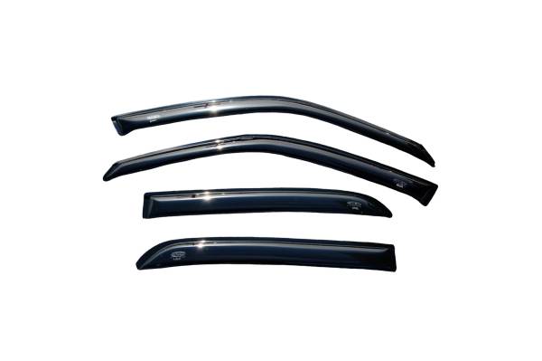 Auto Ventshade (AVS) - Auto Ventshade (AVS) Ventvisor Deflector; Smoke; Outside Mount; 4 pc. 94228