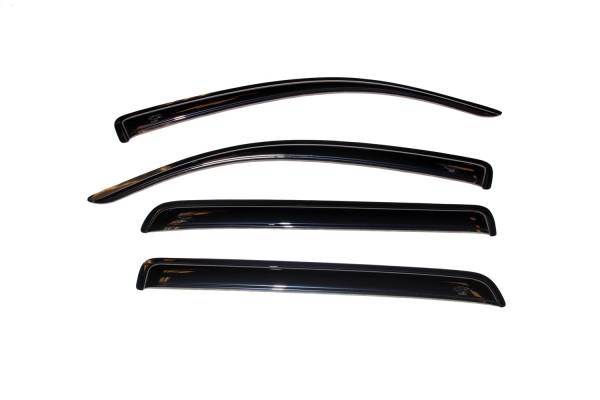 Auto Ventshade (AVS) - Auto Ventshade (AVS) Ventvisor Deflector; Smoke; Outside Mount; 4 pc. 94309