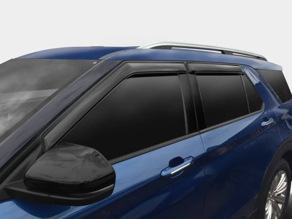 Auto Ventshade (AVS) - Auto Ventshade (AVS) Ventvisor Deflector; Smoke; Outside Mount; 4 pc. 94332