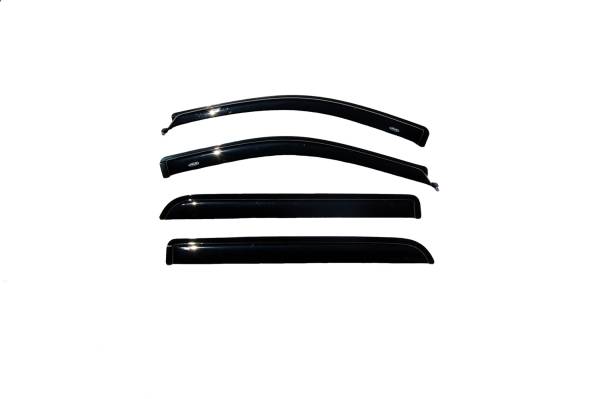 Auto Ventshade (AVS) - Auto Ventshade (AVS) Ventvisor Deflector; Smoke; Outside Mount; 4 pc. 94443