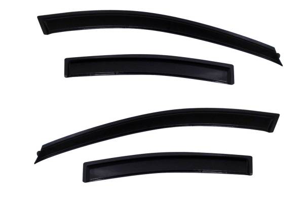 Auto Ventshade (AVS) - Auto Ventshade (AVS) Ventvisor Deflector; Smoke; Outside Mount; 4 pc. 94611
