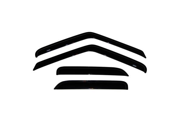Auto Ventshade (AVS) - Auto Ventshade (AVS) Ventvisor Deflector; Smoke; Outside Mount; 4 pc. 94644