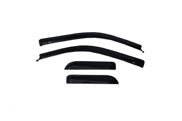 Auto Ventshade (AVS) - Auto Ventshade (AVS) Ventvisor Deflector; Smoke; Outside Mount; 4 pc. 94738